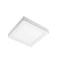 Spot LED, tip plafoniera, aplicat, patrat, alb, 16W, 4000K, IP54, Samba, GTV