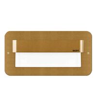 Spot LED, dreptunghiular, alama, 1.6W, 10VDC, incastrat trepte/perete, 3000K, IP20, ML, Skoff