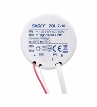 Transformator pentru iluminat LED, 7W, 230VAC la 10VDC, IP20, Skoff