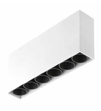 Spot LED, fix, tip plafoniera, rectangular, alb, 15W, aplicat, 4000K, IP20, GTV
