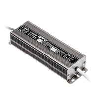 Transformator pentru iluminat LED, 60W, 12VDC, IP67, GTV