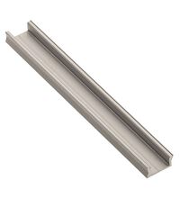 Profil Al pentru banda LED, ingust, aplicat, sampanie, 14x7mm, 2ml, GTV