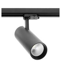 Proiector LED pe sina, 12W, 38 grade, 4000K, negru, 155x55mm, IP20, GTV