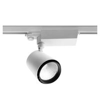Proiector LED pe sina, 15W, 24 grade, 4000K, alb, 105x80mm, IP20, GTV