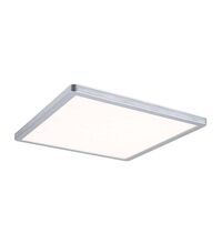 Panel LED, 16W, aparent, 3000K, 293x293mm, crom mat, IP20, Atria Shine, Paulmann