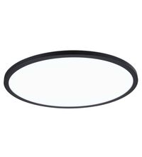 Panel LED, 22W, dimabil, aparent, 4000K, 420mm, negru, IP20, Atria Shine, Paulmann