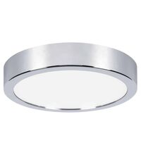 Spot LED, tip panel, aparent, rotund, crom, 12.7W, 4000K, dimabil, IP44, Paulmann