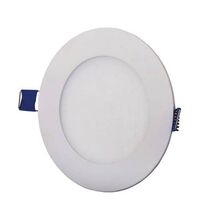 Spot LED, tip panel, incastrat, rotund, alb, 24W, 6000K, IP20, Vito