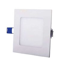 Spot LED, tip panel, incastrat, patrat, alb, 12W, 3000K, IP20, Vito