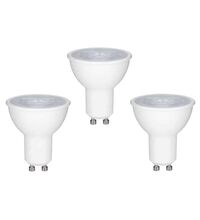 Bec LED Paulmann, GU10, tronconic, 6.5W, reglabil, 2700K, set 3 bucati