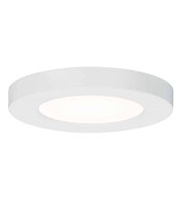 Spot LED, montaj reglabil, tip panel, rotund, alb, 6W, incastrat, 3000K, IP23, Paulmann
