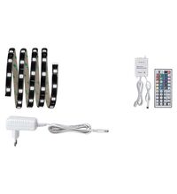 Set banda LED RGB, dimabil, cu telecomanda, RGB, 24VAC, 10W, IP20, Paulmann
