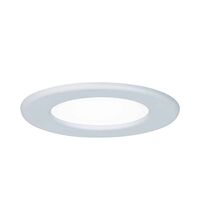 Spot LED, tip panel, incastrat, rotund, alb, 6W, 4000K, IP44, Paulmann