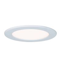 Spot LED, tip panel, incastrat, rotund, alb, 12W, 2700K, IP44, Paulmann