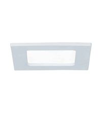 Spot LED, tip panel, incastrat, patrat, alb, 6W, 4000K, IP44, Paulmann