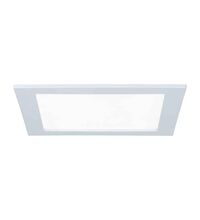 Spot LED, tip panel, incastrat, patrat, alb, 16.5W, 4000K, IP44, Paulmann