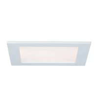 Spot LED, tip panel, incastrat, patrat, alb, 12W, 2700K, IP44, Paulmann