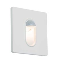 Spot LED, incastrat trepte/perete, patrat, alb, 2.7W, 2700K, IP23, Paulmann