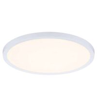 Spot LED, montaj reglabil, tip panel, rotund, 230mm, alb, 16W, incastrat, 2000-4000K, IP44, Paulmann, 929.90