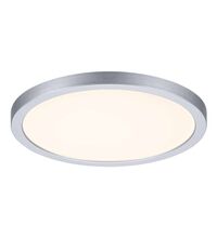 Spot LED, montaj reglabil, tip panel, rotund, 175mm, crom mat, 13W, incastrat, 2000-4000K, IP44, Paulmann, 929.91