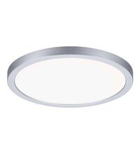 Spot LED, montaj reglabil, tip panel, rotund, 175mm, crom mat, 13W, incastrat, 4000K, IP44, Paulmann, 930.57