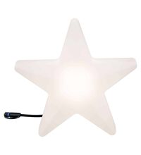 Corp de iluminat LED, 1x2.8W, decorativ, stea, pentru gradina, 3000K, alb, aplicat, IP67, Paulmann