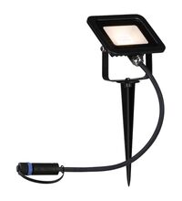 Spot LED, pentru gradina, tip tarus, rectangular, 103mm, negru, 1x6.8W, incastrat, 3000K, IP65, Paulmann, 945.74