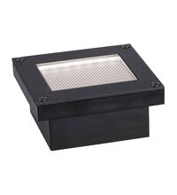 Spot LED, pentru pardoseli/gradina, rectangular, negru, 0.1W, incastrat, 3000K, IP67, Paulmann, 945.78