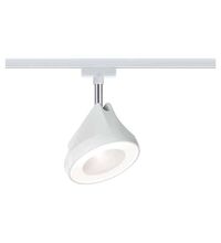Corp de iluminat LED pe sina, 15W, tip spot, 2700K, alb/crom, IP20, Paulmann, 954.47