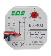 Releu bistabil F&F, 230VAC, 10A, 1ND, BIS-403