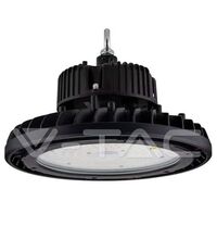 Corp de iluminat LED High-Bay, dimabil, 100W, negru, 260mm, 5000K, IP65, V-TAC, SKU 20064