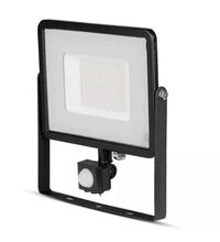 Proiector LED cu senzor de miscare, 100 grade, negru, 50W, 4000K, IP65, V-TAC