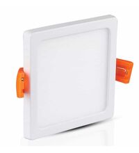 Spot LED, tip panel, incastrat, patrat, alb, 29W, 6400K, IP20, V-TAC, SKU 5033