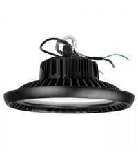 Corp de iluminat LED High-Bay, dimabil, 100W, negru, 280mm, 6400K, IP65, V-TAC, SKU 563