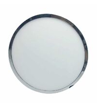 Plafoniera LED, aplicata, rotunda, crom, 6W, 3000K, IP20, V-TAC
