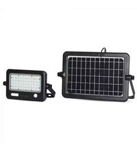Proiector LED solar, cu senzor de miscare, negru, 10W, 4000K, IP65, V-TAC, SKU 8674