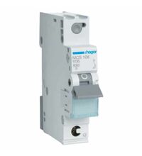 Siguranta automata (disjunctor) monopolara Hager, 1P, 6A, curba C, 6kA, MCS, MCS106