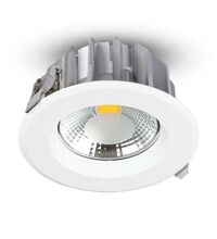 Spot LED, fix, incastrat, rotund, 180mm, alb, 20W, 6400K, IP20, V-TAC, SKU 1275