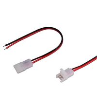 Element de conectare pentru banda LED, monocolora, tip cordon 1 capat, V-TAC, SKU 2656