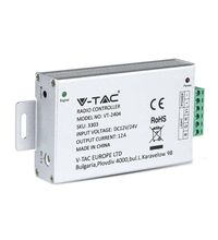Controller pentru banda LED radio, 12-24VDC, IP20, V-TAC