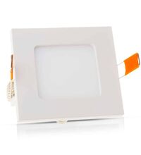 Spot LED, tip panel, incastrat, patrat, alb, 24W, 4000K, IP20, V-TAC, SKU 4888