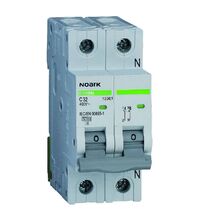 Siguranta automata (disjunctor) bipolara Noark, 1P+N, 32A, curba B, 6kA, 100026