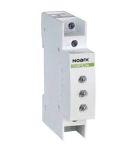 Lampa de semnalizare Noark, 3 LED-uri, rosu, 230/400VAC, sina DIN, D3e, 106313