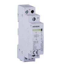 Contactor modular Noark, 24VAC, 2P, 25A, 1ND+1NI, 107321