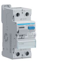 Siguranta automata (disjunctor) cu protectie diferentiala monofazica Hager, 25A, 30mA, RCCB, tip F, 4.5kA, CDF, CDF525D