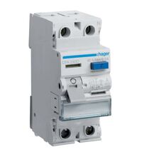 Siguranta automata (disjunctor) cu protectie diferentiala monofazica Hager, 40A, 300mA, RCCB, tip A, 4.5kA, CFA, CFA240D