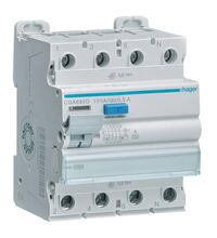 Siguranta automata (disjunctor) cu protectie diferentiala trifazica Hager, 125A, 500mA, RCCB, tip A, 4.5kA, CGA, CGA690D