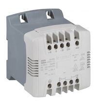 Transformator de tensiune Legrand, 100VA, de 230-400V la 24V-48V, sina DIN, 044233