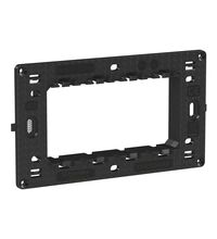 Rama de montaj Schneider, cu suruburi, 4M, negru, Easy Styl, LMR7064003