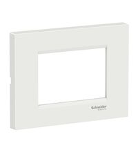 Rama decorativa aparataj modular Schneider, rectangulara, 3M, alb, Easy Styl, LMR7253001